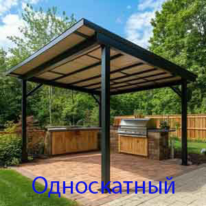 Односкатные навесы